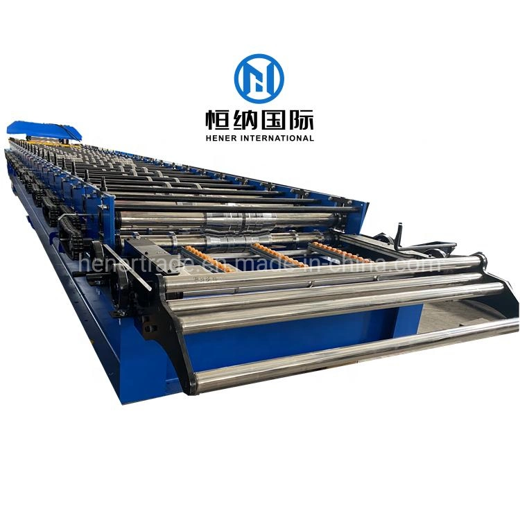 Direct Factory Trapezoidal Trimdek Spandek Roofing Sheet Rib Type Ibr Box Profile Roof Tile Panel Making Roll Forming Machine Machinery Production Line