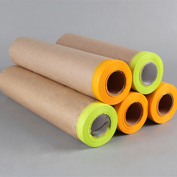 Strong Adhesive Crepe Paper Masking Tape for Automotive Painting Masking Tape Painting on Paper