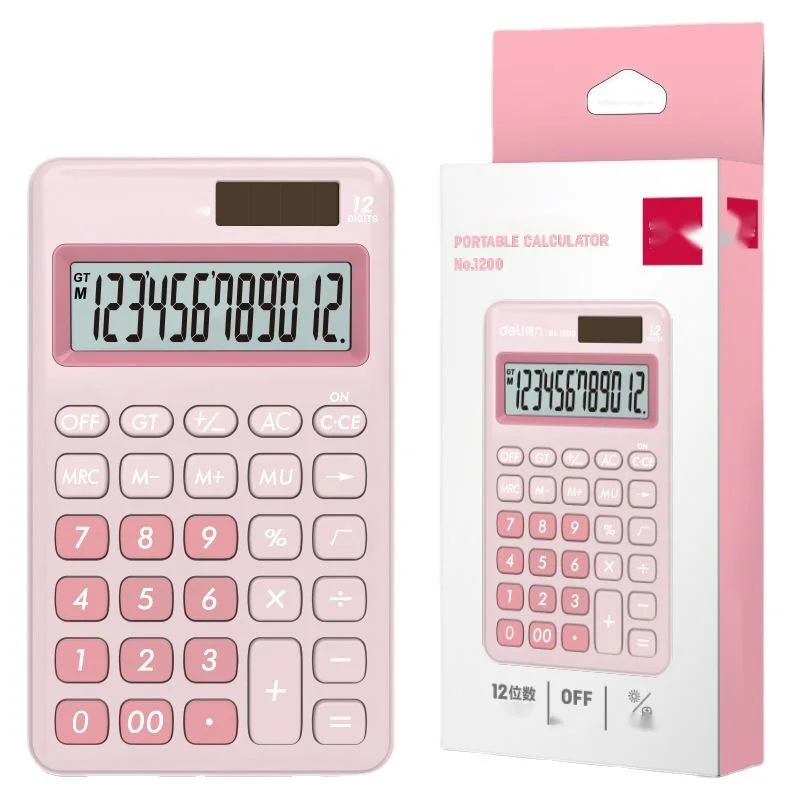 Прелестная студент красочные горячая продажа офиса канцелярские калькулятор
