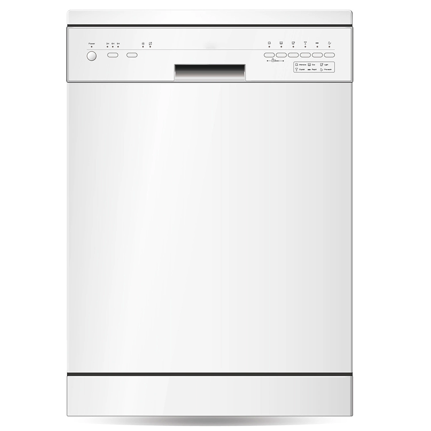 12 Place Sets Home Use Front Loading Freestanding Dish Washer