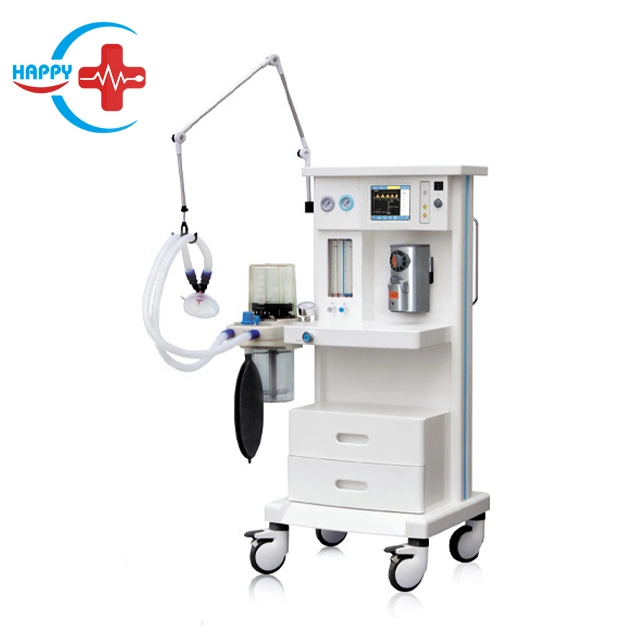 Hc-E005b ISO Approved Movable ICU Anesthesia Machine with Ventilator