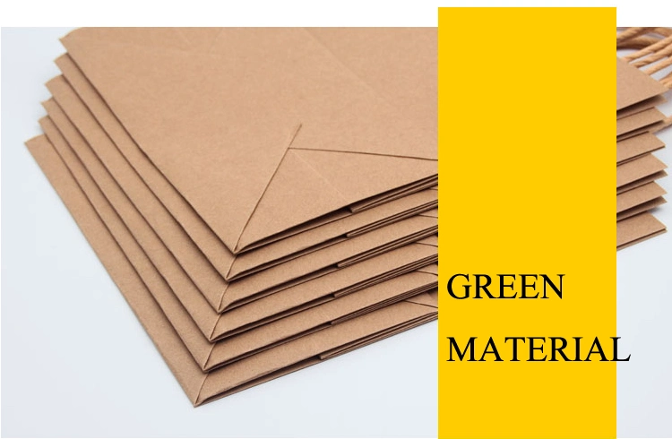 Wholesale Cheap Price Kraft Shopping Gift Paper Handle Flat White Paper Bag