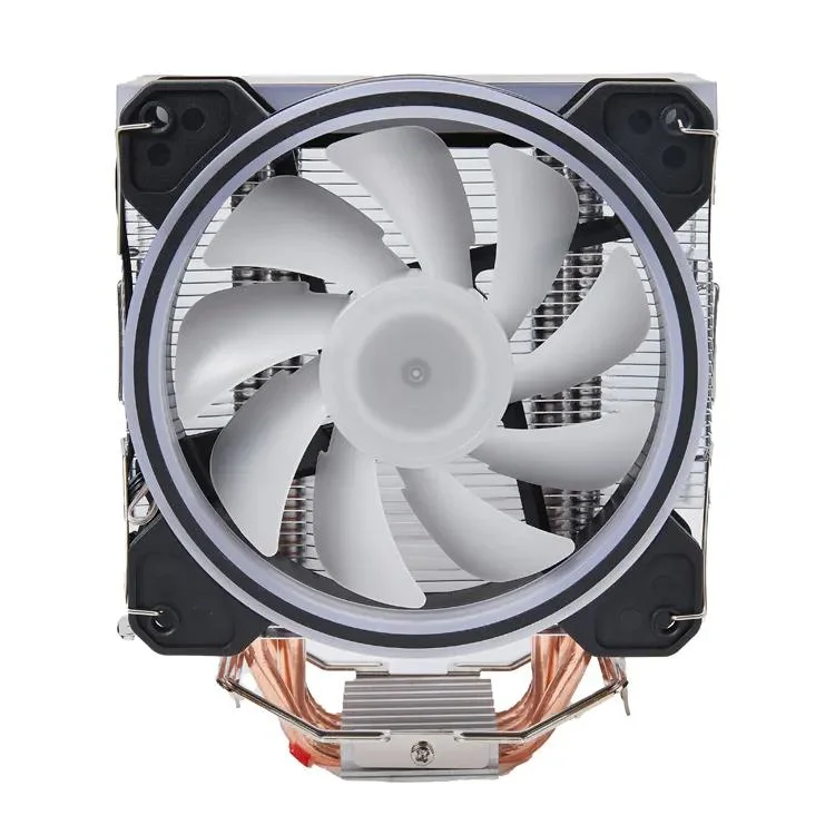 120mm 12V High Speed Low Noise RGB Cooling CPU Cooler Fan for Game PC 4 4pin