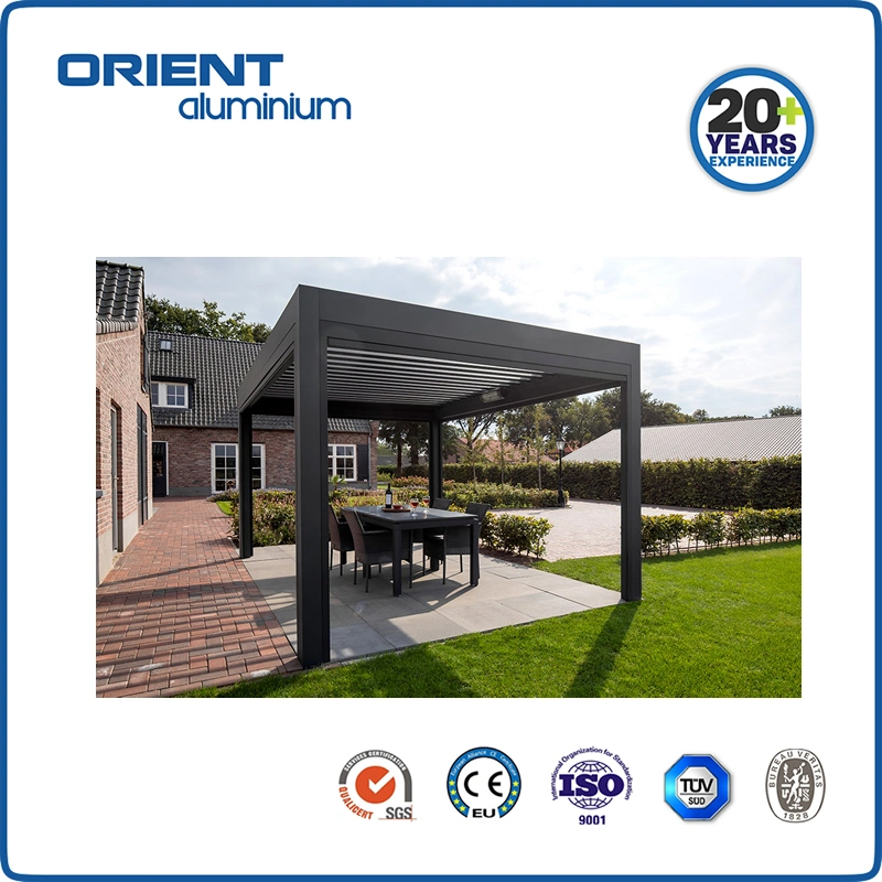 Outdoor Metal Garden Gazebo, Aluminum Frame Gazebo