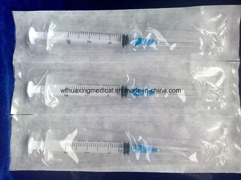 Medical inyección desechable jeringa 5ml.