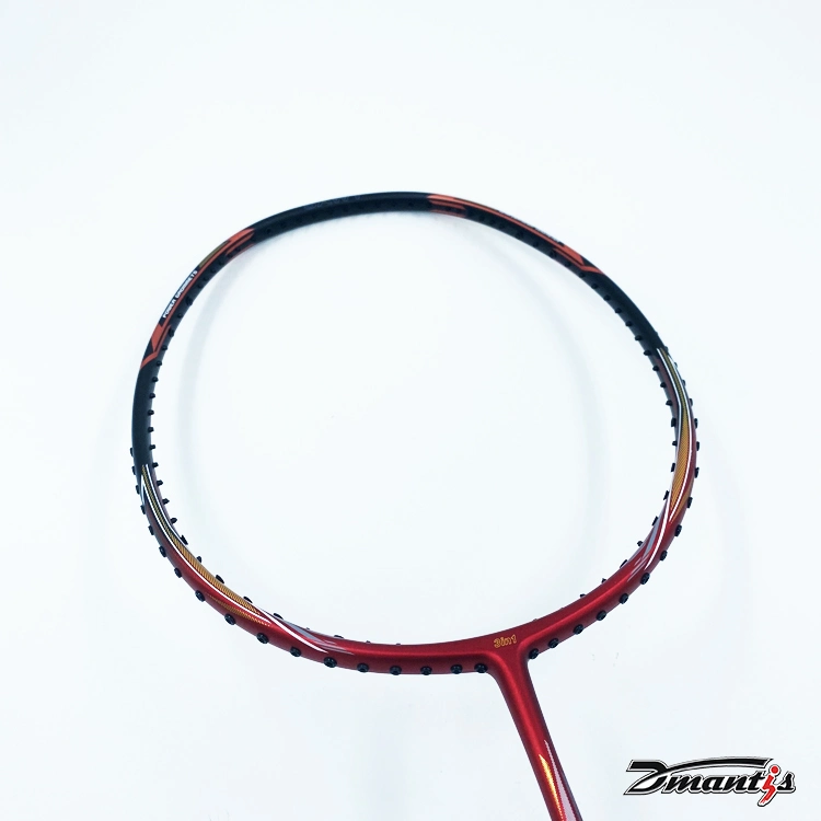 Professional Carbon Graphite Top Badminton Rackets Training Elastic & Durable