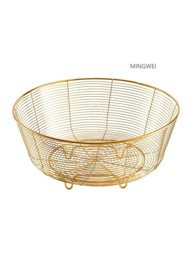 Mingwei Stainless Steel Wire Under Shelf Hanging Storage Copper Basket for Kitchen