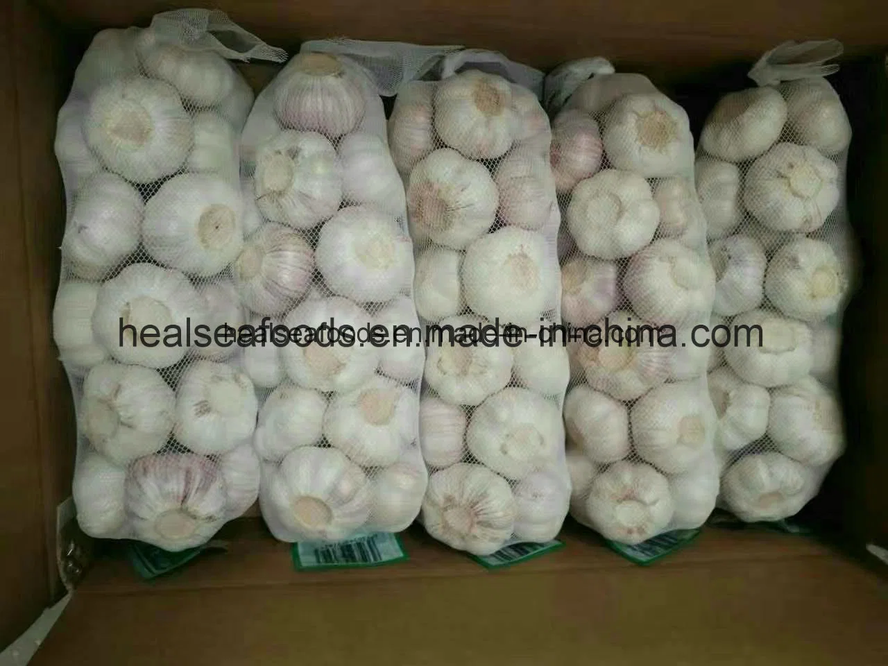 Chinese Frozen Fresh Pure White Garlic