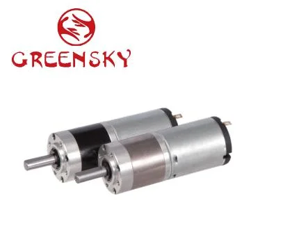 24V 45mm Pm DC Motor de engranajes planetarios