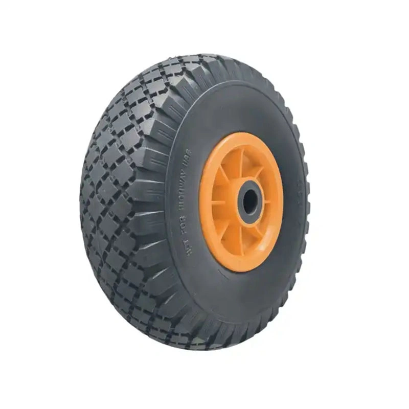 3.00-4 PU Foam Wheels Hand Trolley Tires 10 Inch Hand Truck Wheel