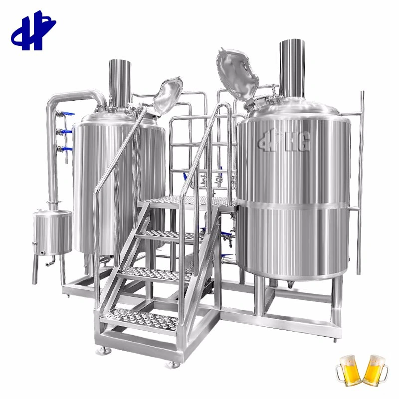 300L 500L Chaqueta vapor cerveza eléctrico Lauter Mash Tun equipos para la venta