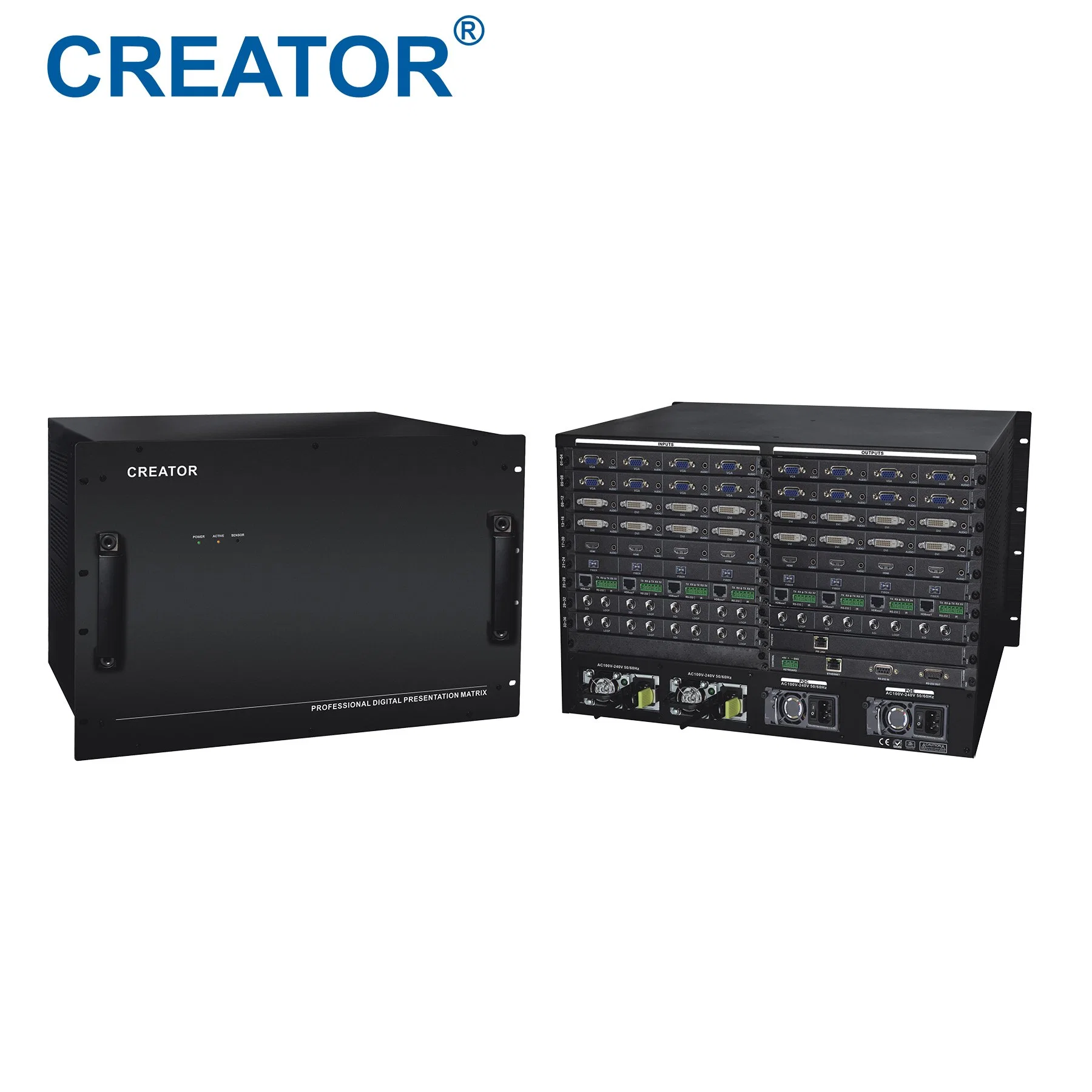 Modular Hybrid Video Processor Windows Scaling/Overlapping/Roaming Video Wall Processor