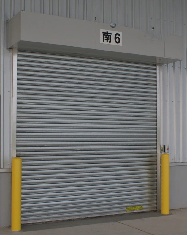 Industrial Exterior Interior Thermal Insulation Electric Overhead Fire Safety Galvanized Steel Rolling Shutter Roller Gate Manufacturer