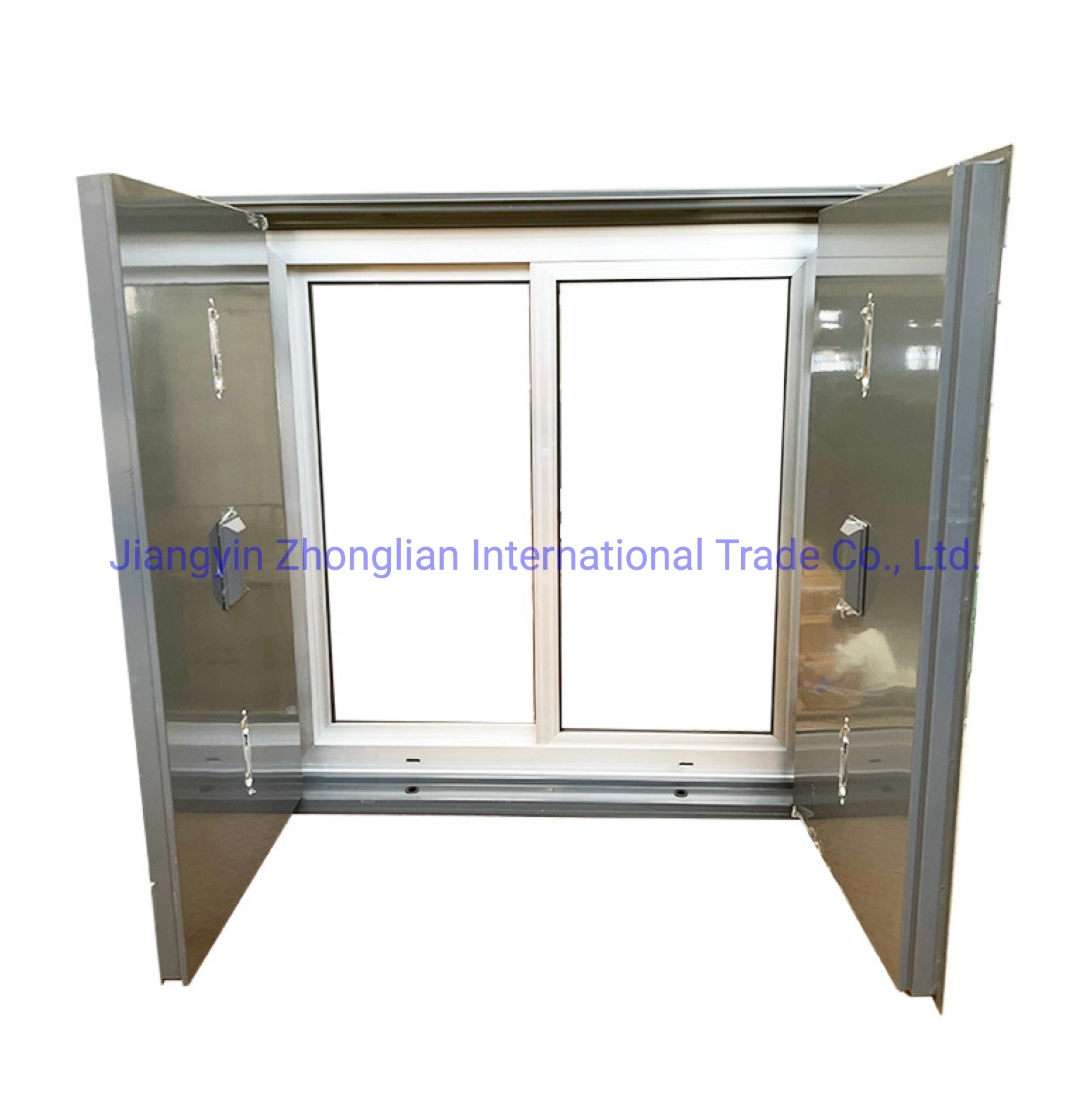 Double Swing Steel Window Shutter for Shipping Container