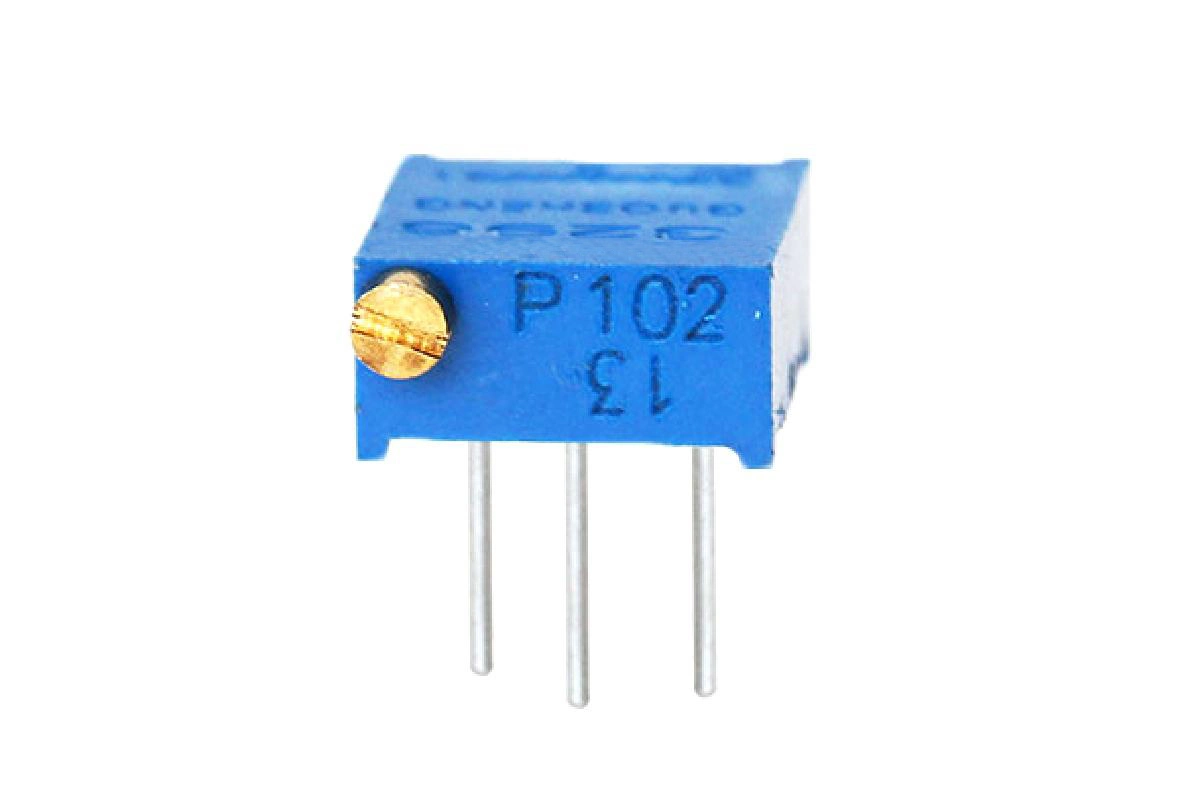 0.5W Multiple Turns 3296p Trimming Potentiometer