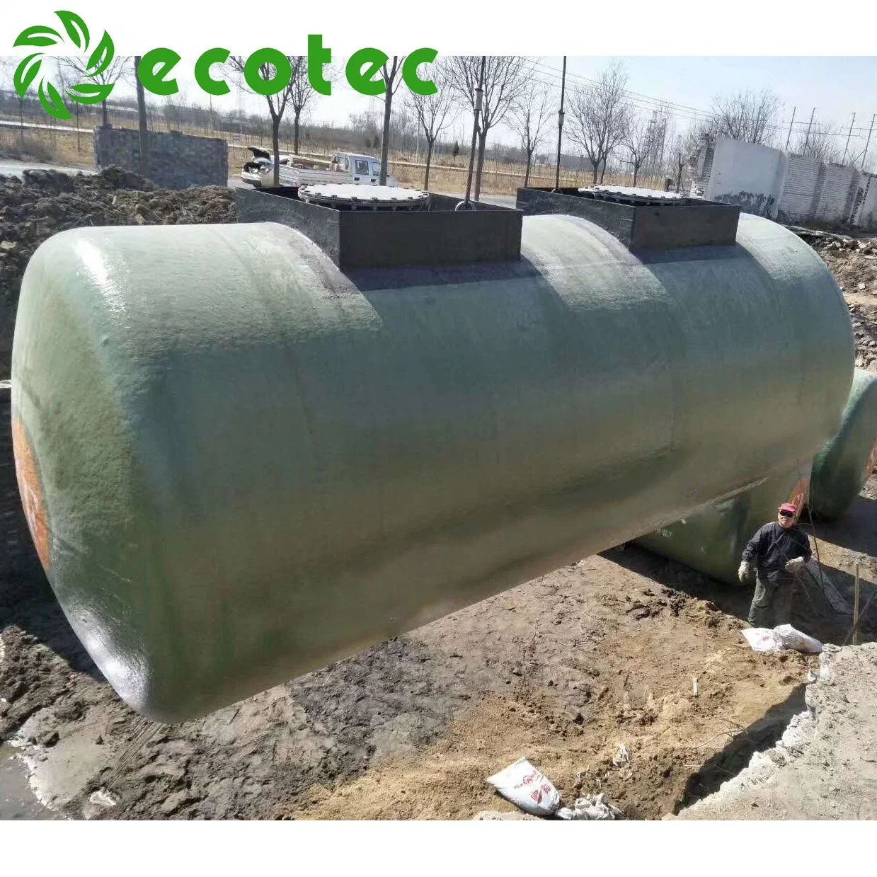 ECOTEC 20000L-50000L unterirdischer Öltank (SF-TANK)