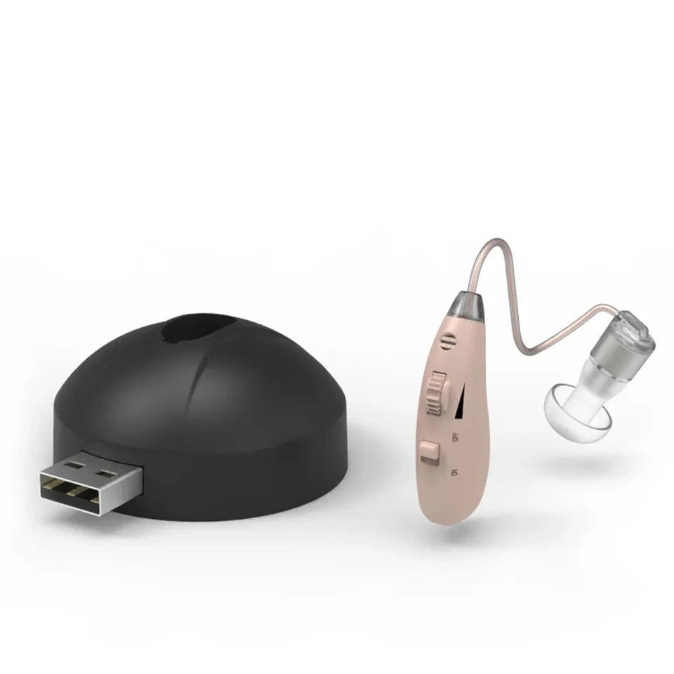 Hot Selling Sound Amplifier Digital Rechargeable Bte Hearing Aid