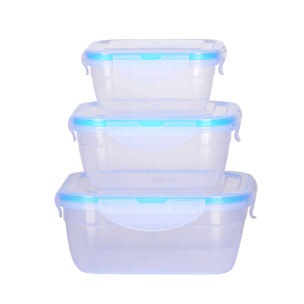 3PCS Factory Direct Square Plastic Crisper