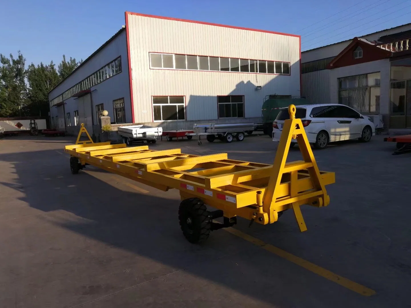 Large Capacity Light Loading Small Truck Trailer CE Certified Transport Trailer Small Trailer