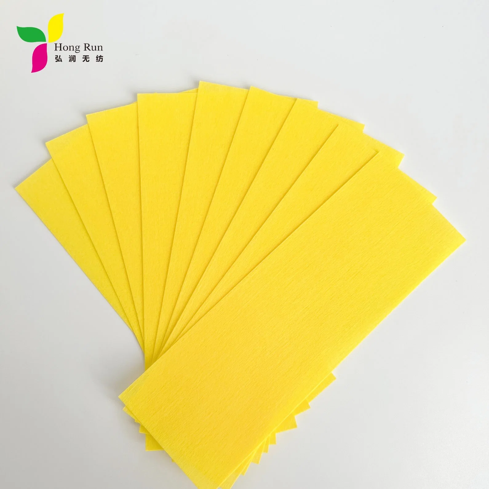 Desechables Nonwoven personalizado 7*20cm Depilación Depilación tiras de papel de cera depilatoria