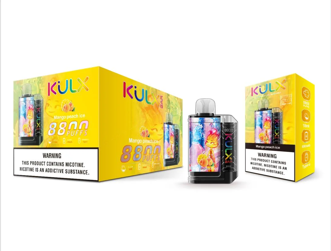 8800 Puffs Kulx Bar cigarrillo electrónico Venta en caliente VAPE desechable