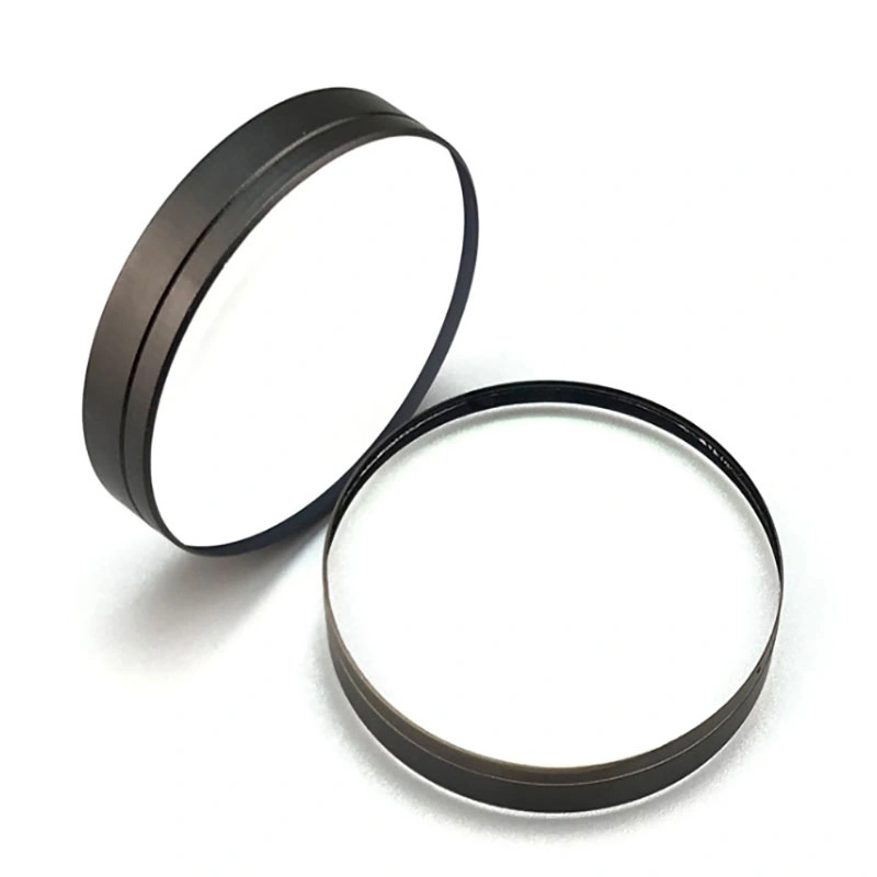 Focal Length 95mm Fused Silica Glass Material Glued Edge Blackened Achromatic Lens for Photography