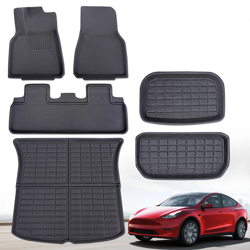 Mats Floor for Model Accessories PVC 3D Custom Fit 5D Customized Back Seat Cover Car Mat