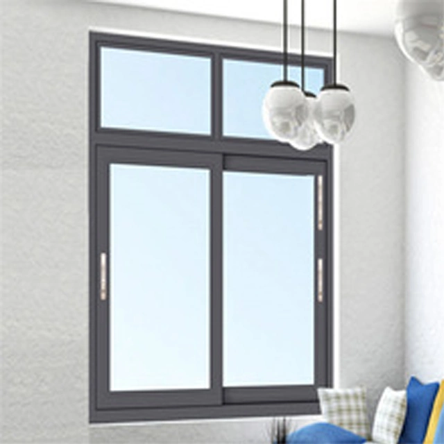 Brilliance Made Popular Design Aluminium Horizontal Sliding Glass Window