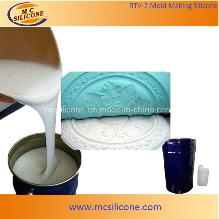 Mejor precio líquido de la fabricación de moldes de silicona RTV caucho, goma de silicona RTV
