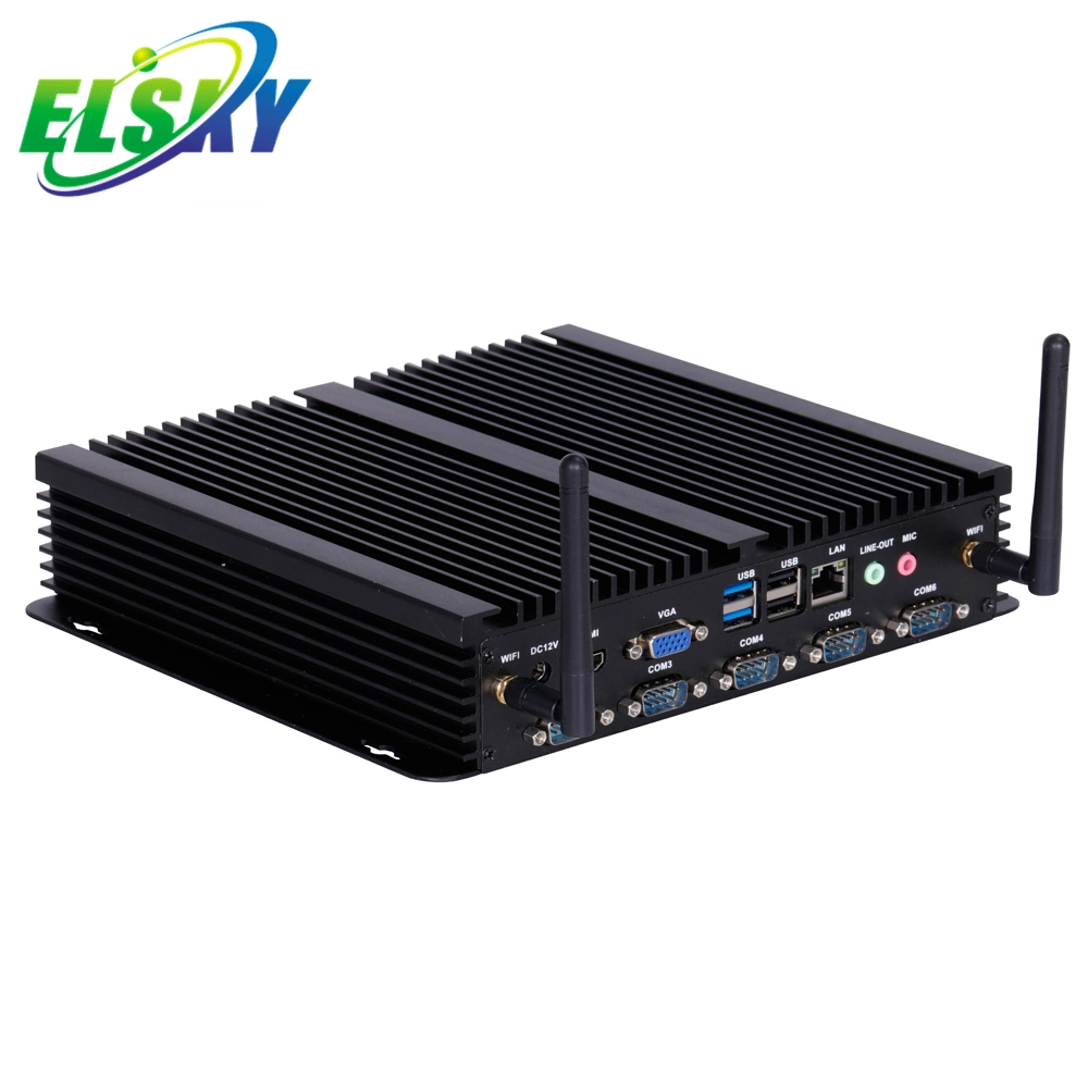 Elsky X86 Одноплатный компьютер с ЦП 7-го поколения Core i5-7200u 7300u DDR3 макс. 16 ГБ ОЗУ локальной сети RJ45 Ipc6000