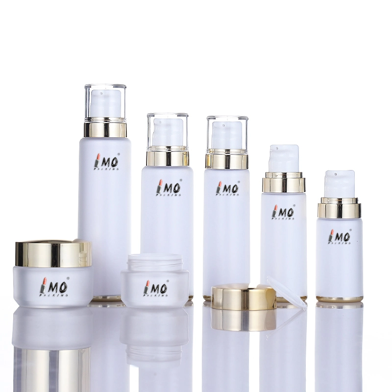 High quality/High cost performance  Pumps Foam Bottle and Skin Care Cream Tube Jar Cosmetics Containers and Packaging Set