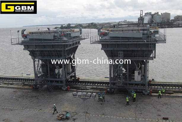 Bulk Cargo Hopper Eco Hpper on Port for Cement Clinker