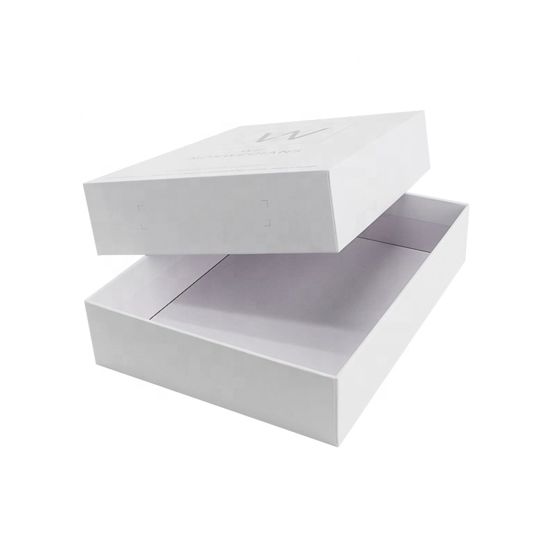 Custom with Lid Paper Gift Box Cover and Tray Carton for Packaging Scarves