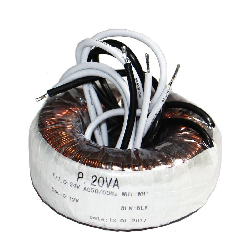 20va/12~24V Voltage Toroidal Power Transformer with Factory Prices