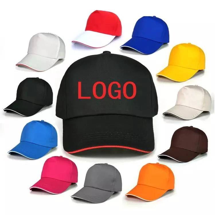 Boné colorido em branco Sport Cap Dad Hat Gorras Hats Man embelezado Bonés de basebol com logótipo