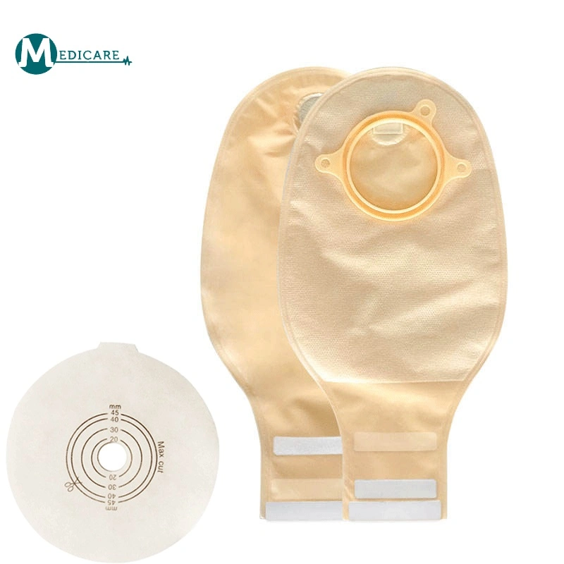 Fabricante de bolso mala direta com colostomia de 60 mm com clipe Colostomia Kit