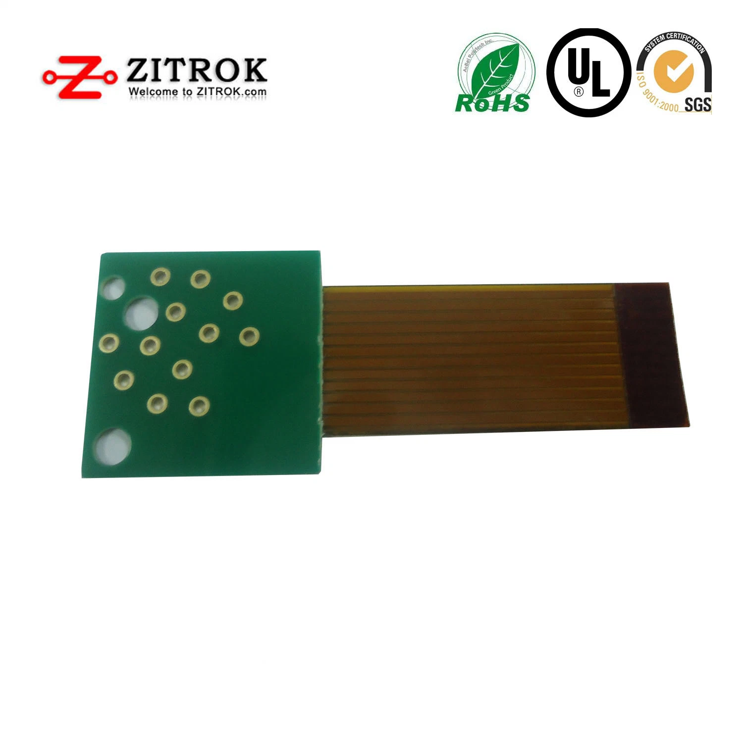 0.5mm Pitch Flex Connector PCB, FPC Connector PCB Board Prototype Production