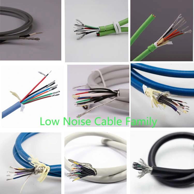 Braid Shielded 5leads ECG Lead Wires Used for Patient ECG Detection