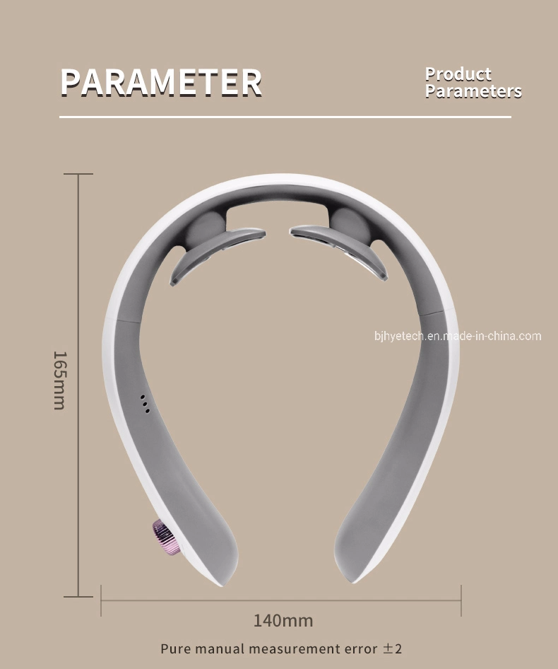 2022 Super Tissue Pain Relief Care Halsmassager Kopfschulter Pulsfunktion Des Elektrischen Pulsmesser-Nackenmassagers