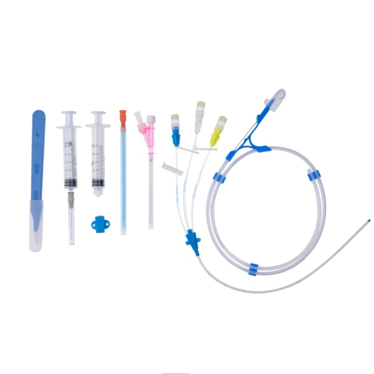 Hot Selling Single/Double/Triple Lumen CVC Kit Central Venous Catheter