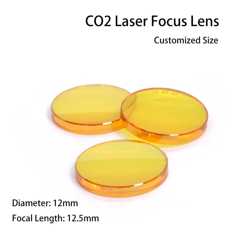 Lentilles optiques personnalisé D12f12,5mm THK laser CO2 de 3mm USA MCV Znse Objectif à focale Laser pour équipements laser