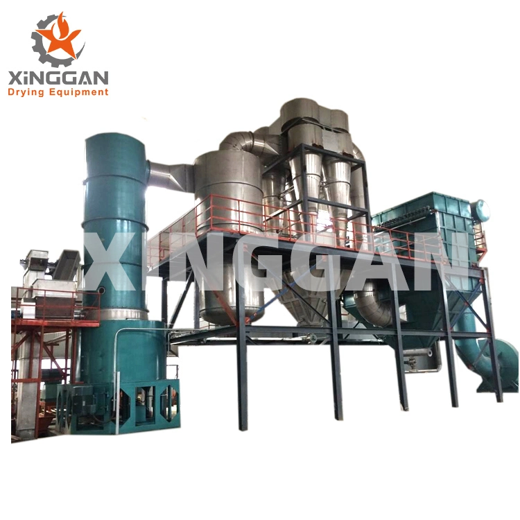 Air Steam High-Speed Vacuum Spray Dryer Spin Flash Drying Machine for Pharmaceutical/Zinc Oxide/Zincborate/CaCO3/Titianium Dioxide Powder/Cassava Starch