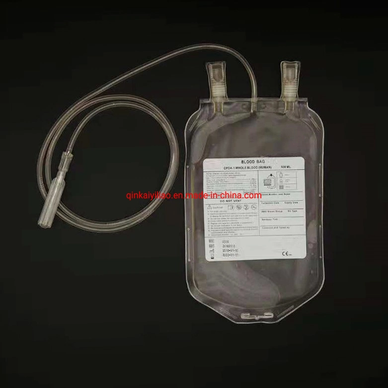 Triple médicaux jetables sac de sang (T-350S)
