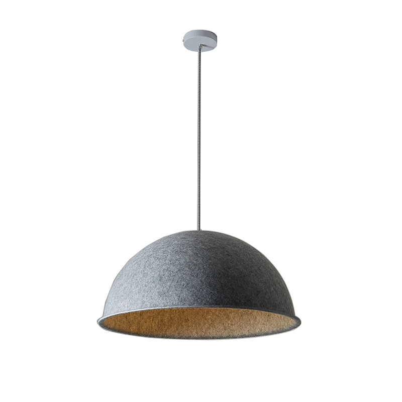 Creative Eco Felt Shade E26 E27 Base Fixture Hanging Ceiling Pendant Lamp for Kitchen Home Lighting