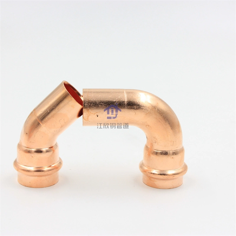 Copper Press Elbow 90 Degreee Plumbing Water Gas Watermark Approved