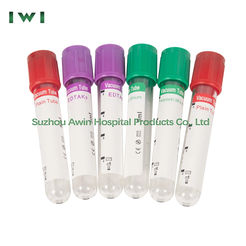 Vacuum Blood Collection Tube (Vacuum Tube) Plain Tube (No Additive)