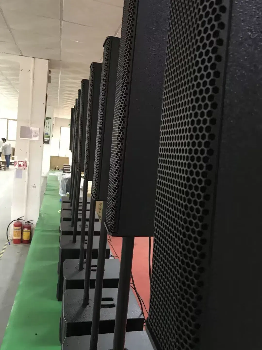 T. I PRO Audio New Model Column Sound System 6.5 Inch Tops 12 Inch Bass Full Range Speakers Set
