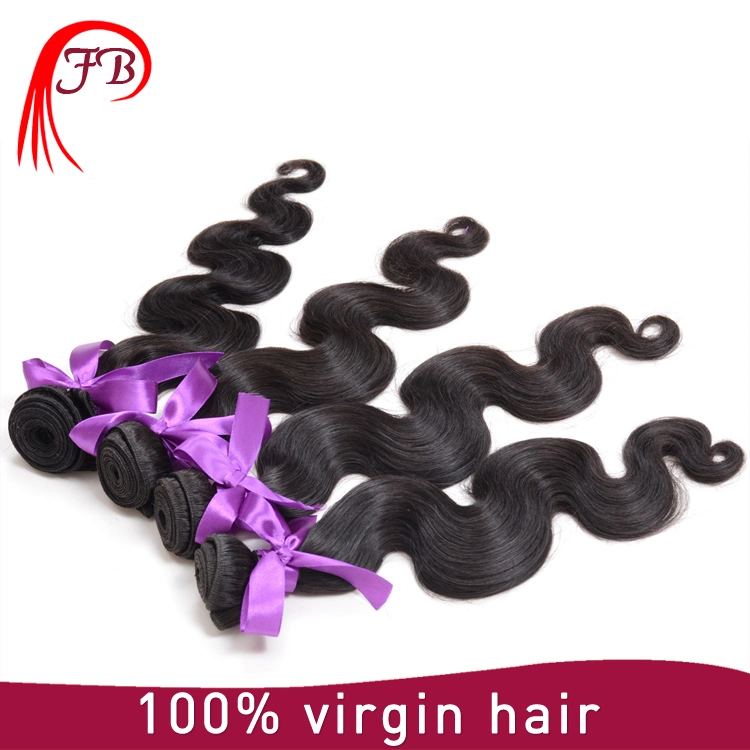 Grade 7A Virgin Brazilian Hair Unprocessed Body Wave Human Hair Weaving