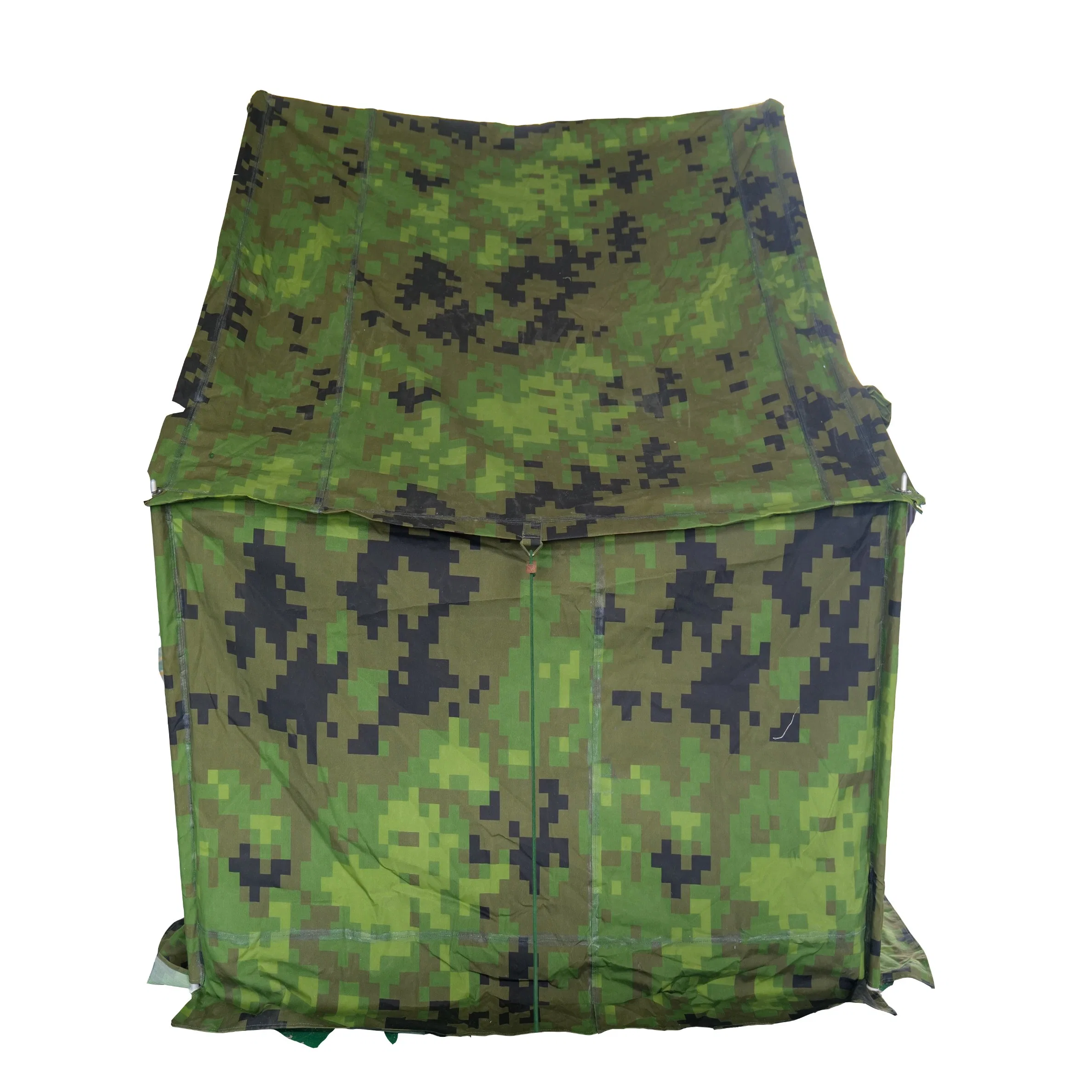 Camouflage Double Layer Tent Military Style Outdoor Tent with Customized Color and Fabric