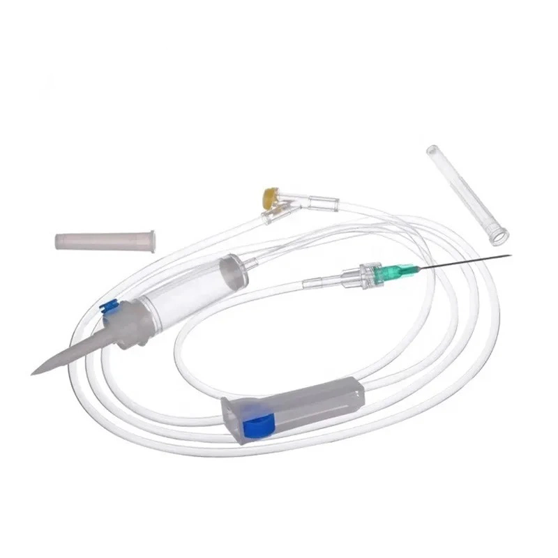 Tubulure de perfusion IV avec filtre tubulure de perfusion IV sang jetable Ensembles de transfusion